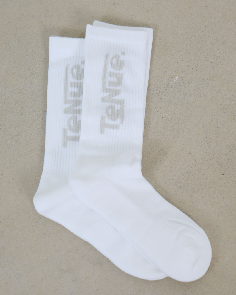 sand-colored socks
