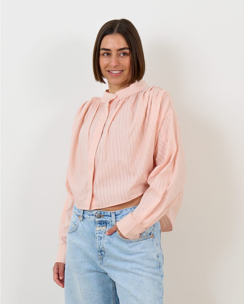 Blissia Blouse Striped Pink