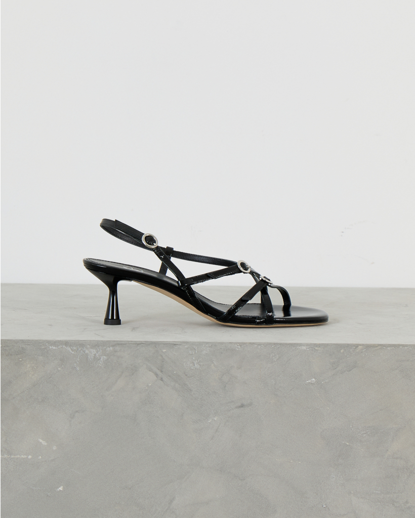 Blanca Venice Mule Black