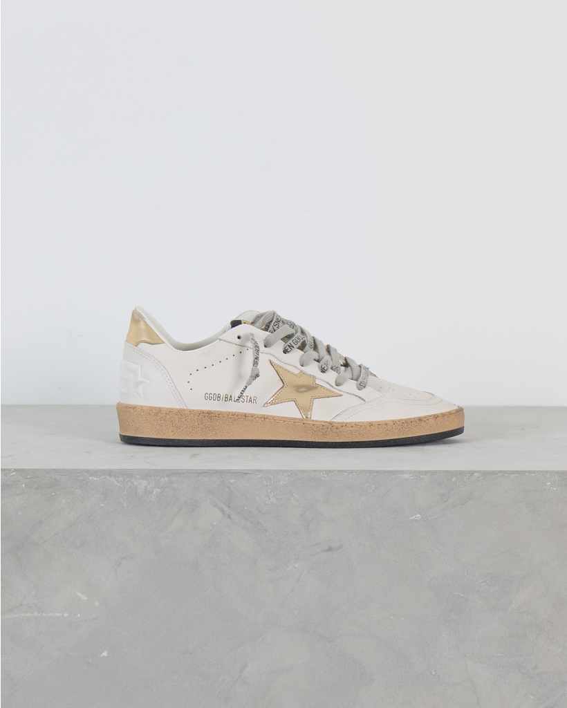 Off-White Ball Star Sneaker with Golden Star