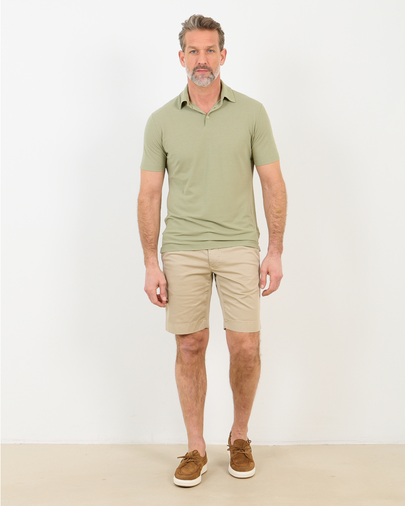 Icecotton Polo T-Shirt Sage Green