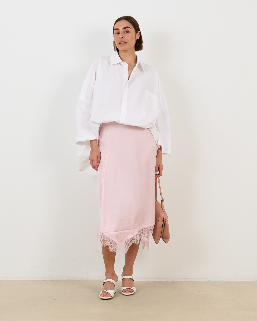 Jada Oversized White Blouse