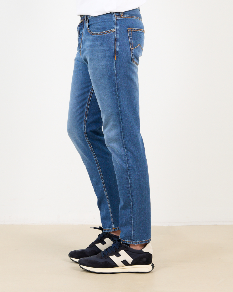 Slim-Fit Blue Jeans
