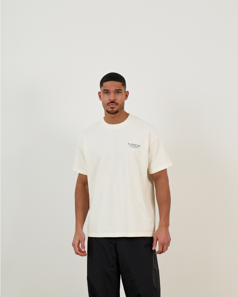 Sound & Design T-Shirt Ecru