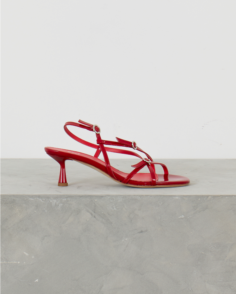 Blanca Venice Mule Red