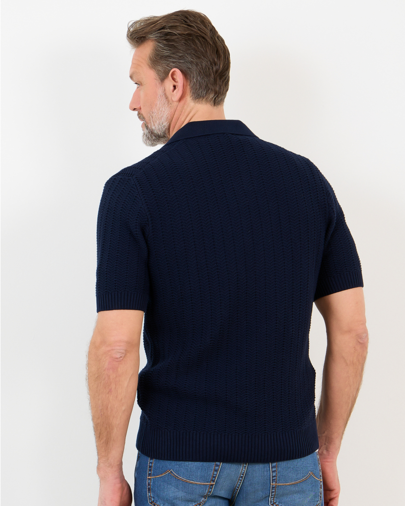 Knitwear Polo Navy
