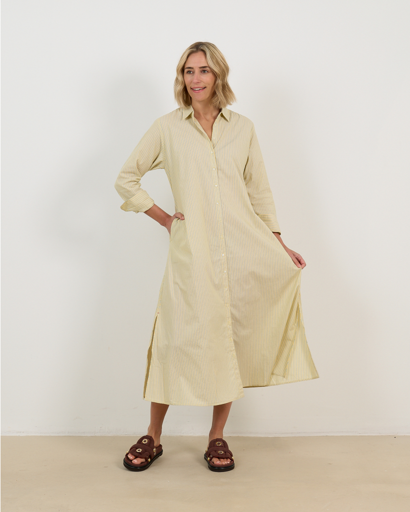 Boden Oversized Shirt Dress Citrine