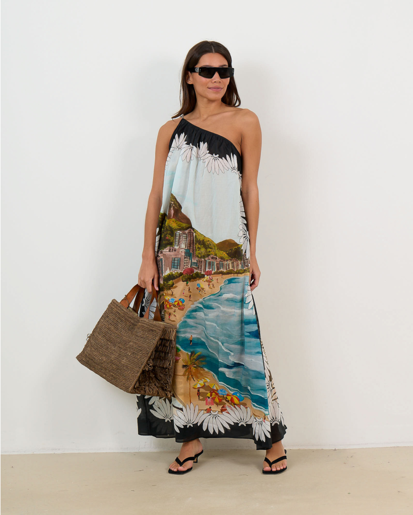 Copacabana Beach Maxi Dress