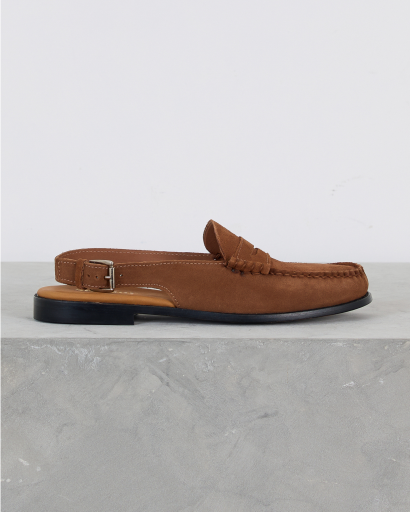 Dan Sandal Flesh Out Brown Cognac