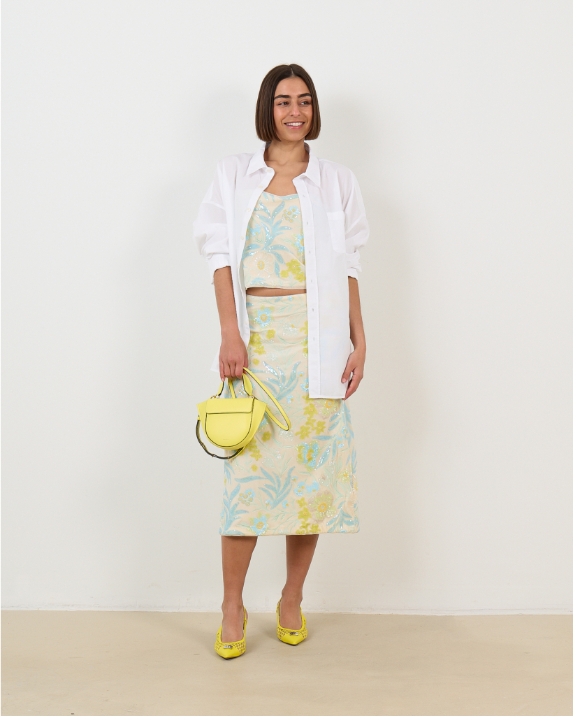 Macy Oversized White Blouse