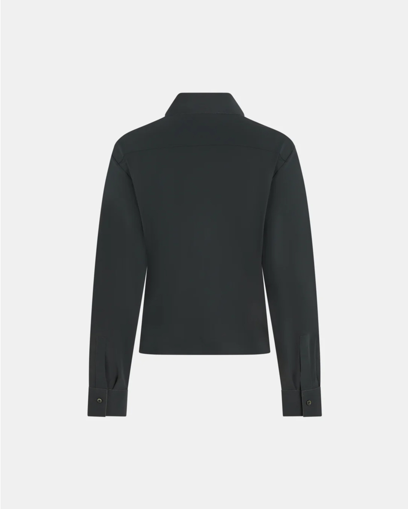 Blouse Long Sleeves Dark Grey