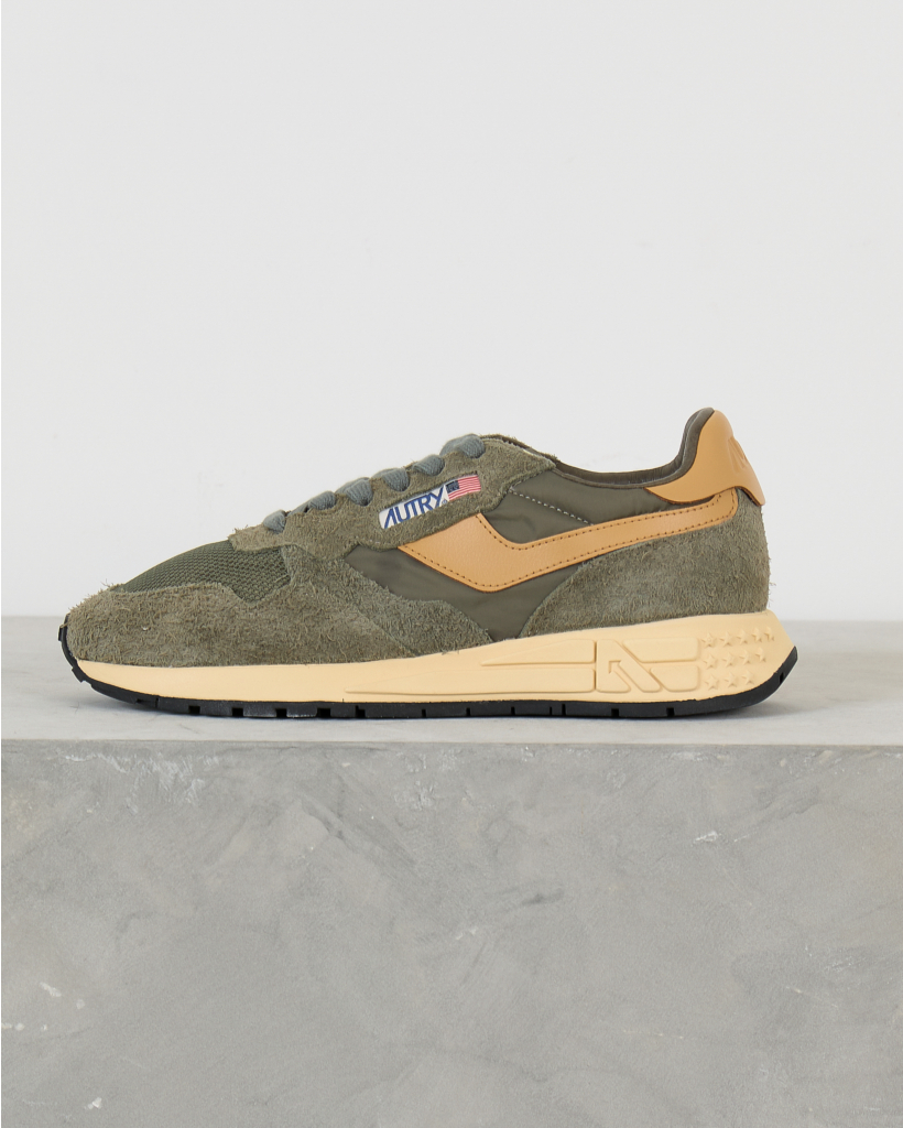 Reelwind Low Sneaker Suede Khaki Green