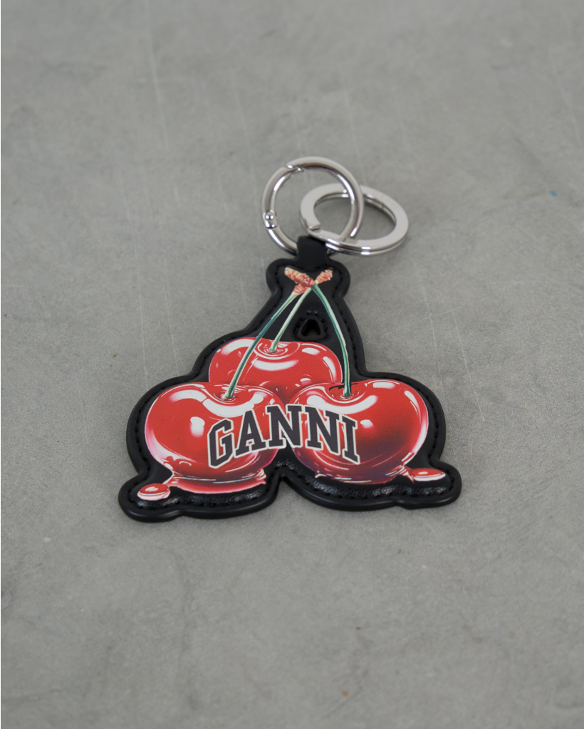 Joy Cherry Keychain Black