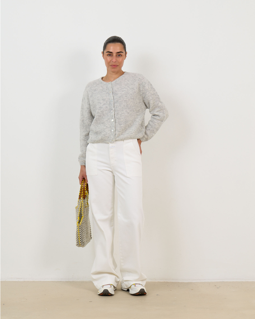 Vitow Alpaca Mix Cardigan Grey