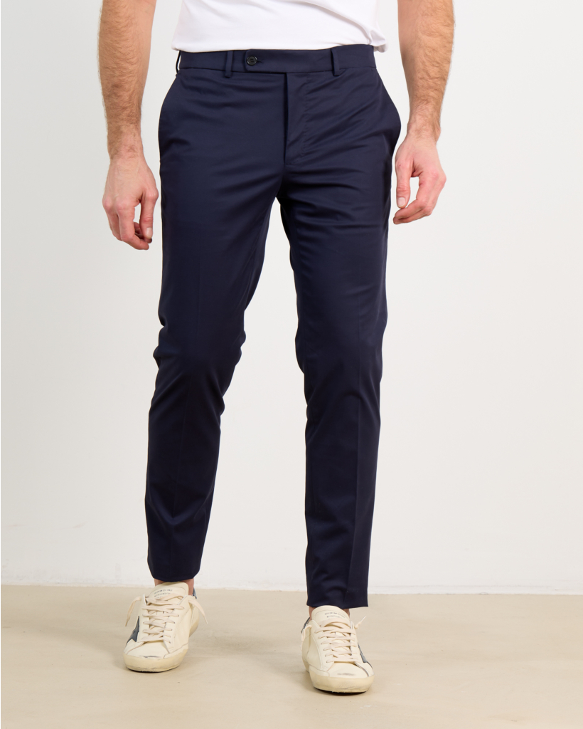 Casual Navy Trousers