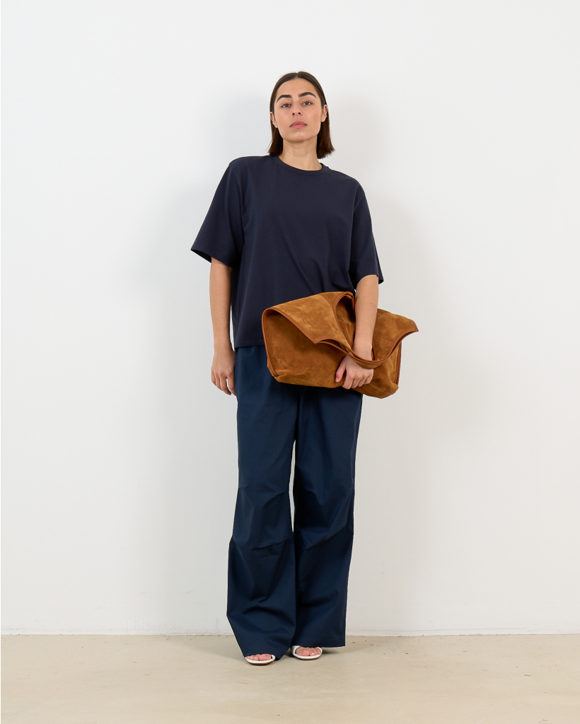 Archie Oversized T-shirt Dark Blue