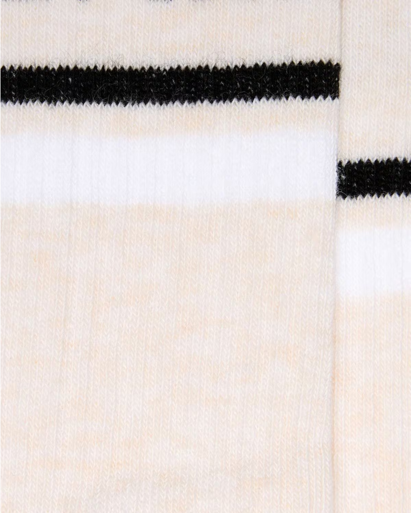 High-Ribbed Socks - Blush