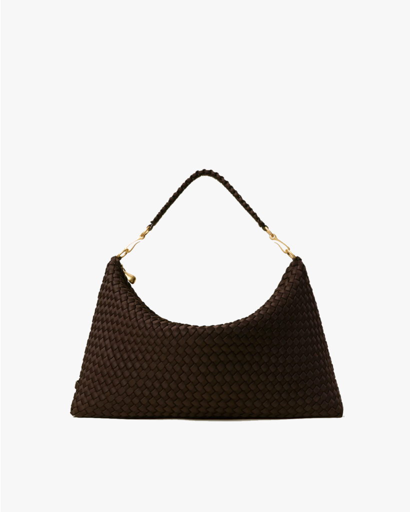 Porto Medium Half-Moon Bag Chocolate