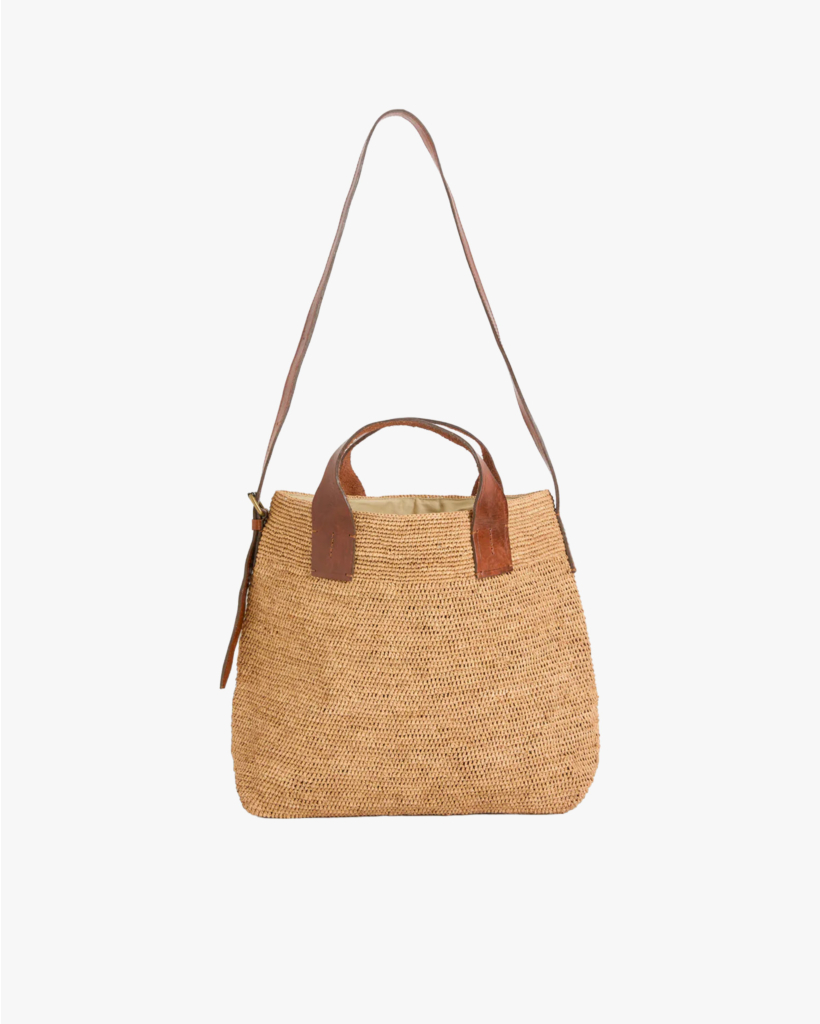 Mety Raffia Bag Brown