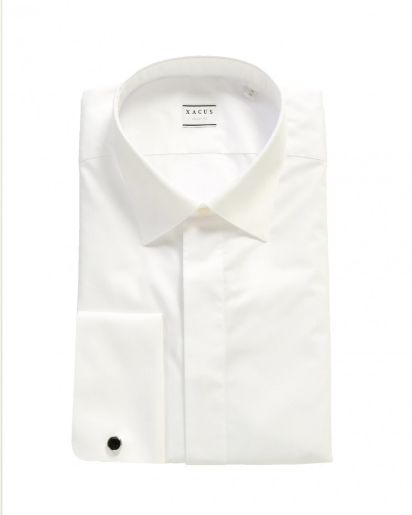 Tailored fit white shirt