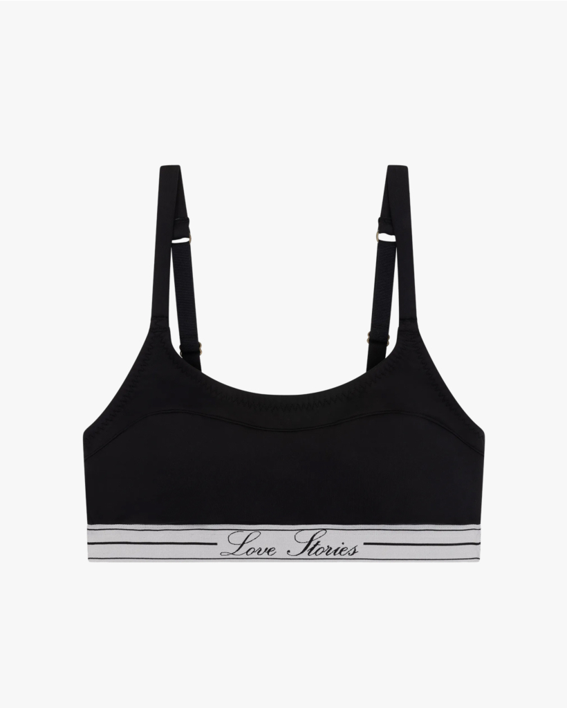 Tori Sporty Bralette Black