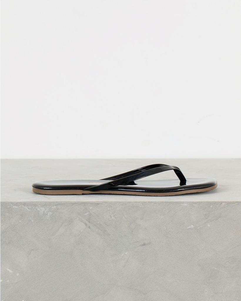 Square Toe Lily Slipper Licorice