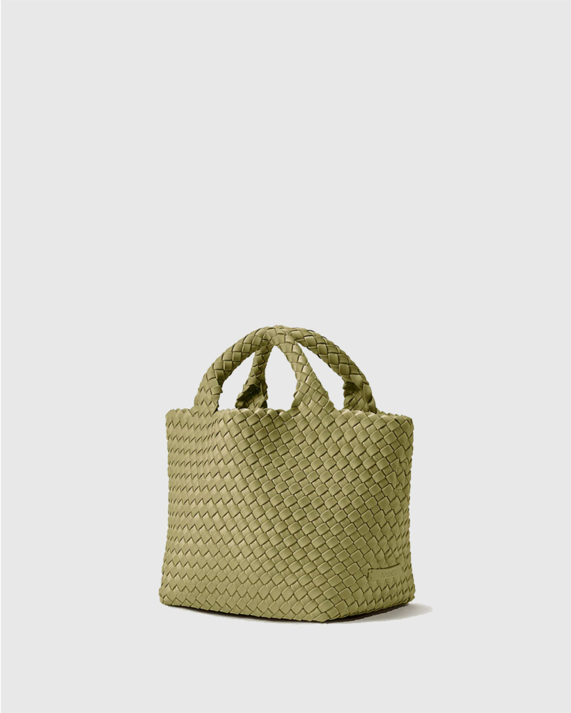 St. Barths Small Tote in Bottle Green