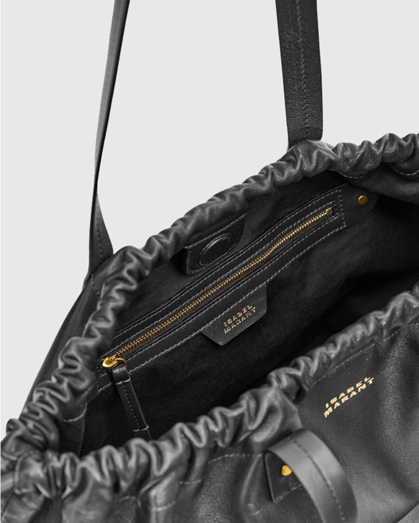 Silven e/w Leather Tote Black