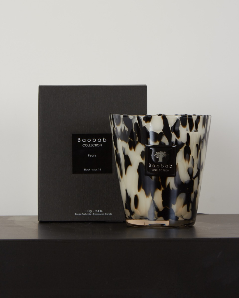 Scented candle Pearls Black Max16