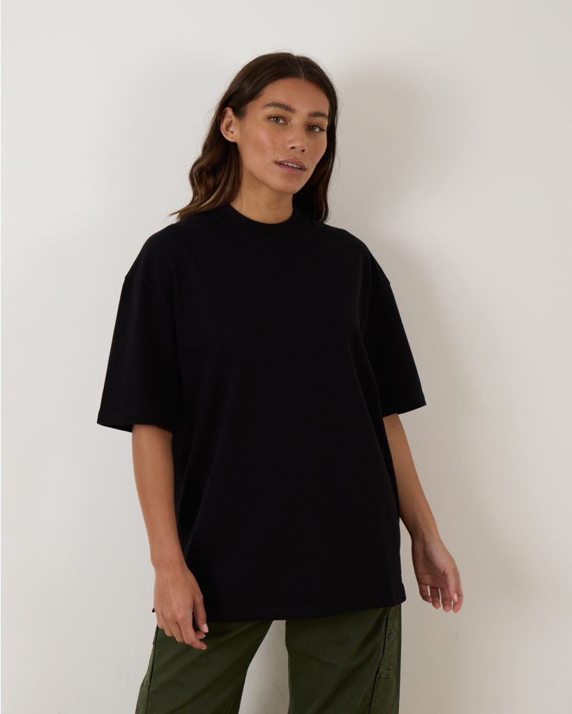 George Oversized Black T-shirt