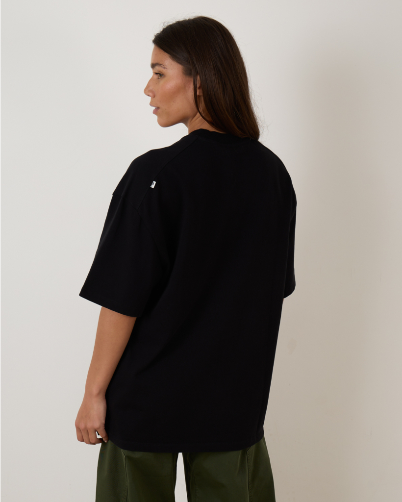 George Oversized Black T-shirt