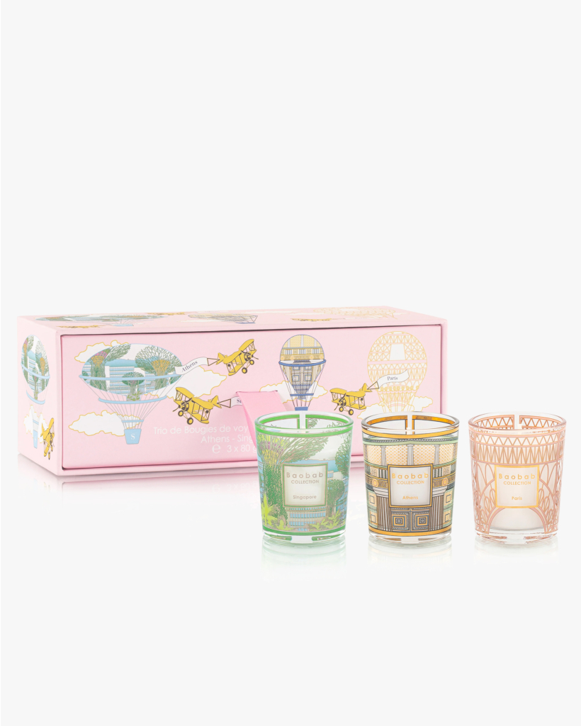 Three-City Trip Singapore-Athens-Paris