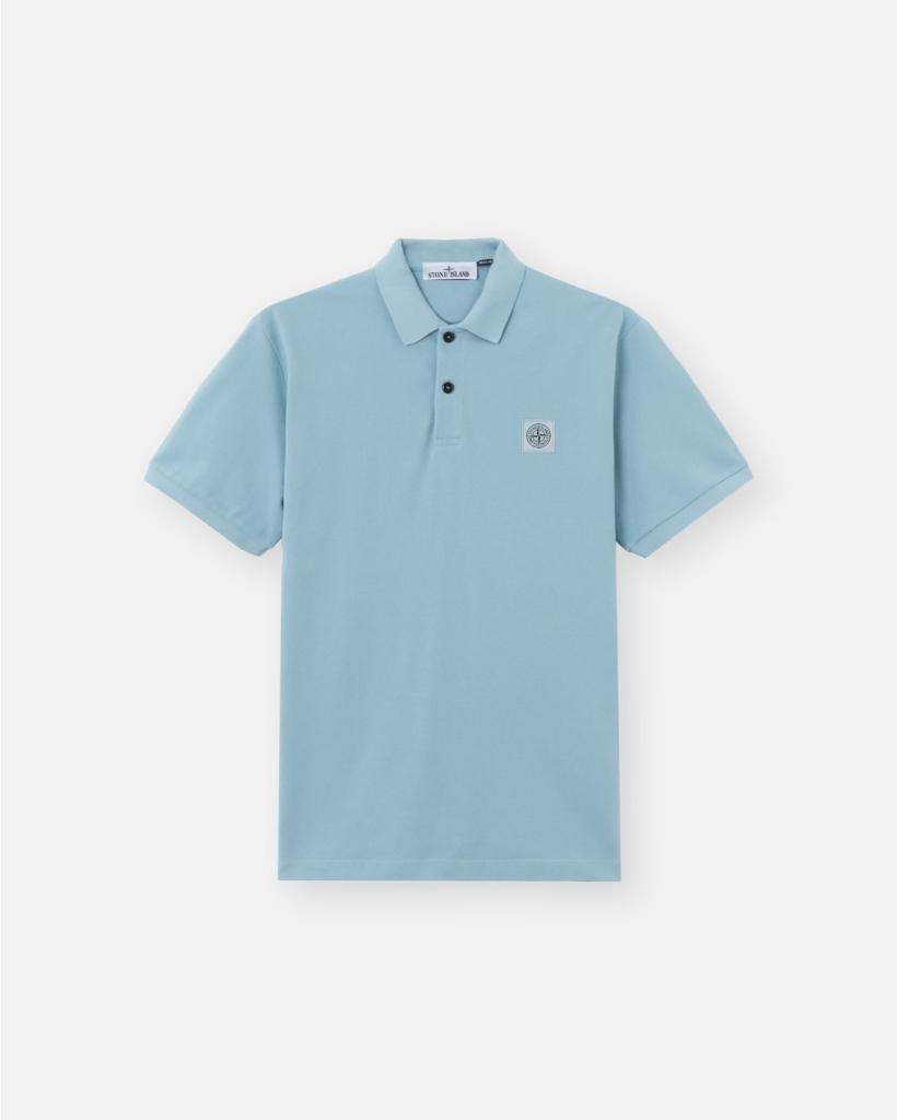 2200011 Short Sleeve Polo Dust Blue