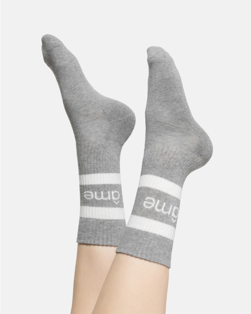 Diego Socks Grey and White