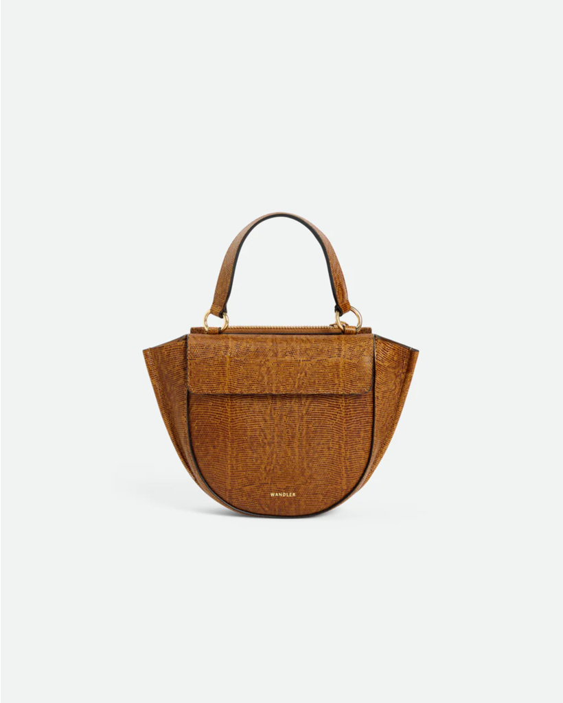 Hortensia Bag Mini Tobacco Lizard