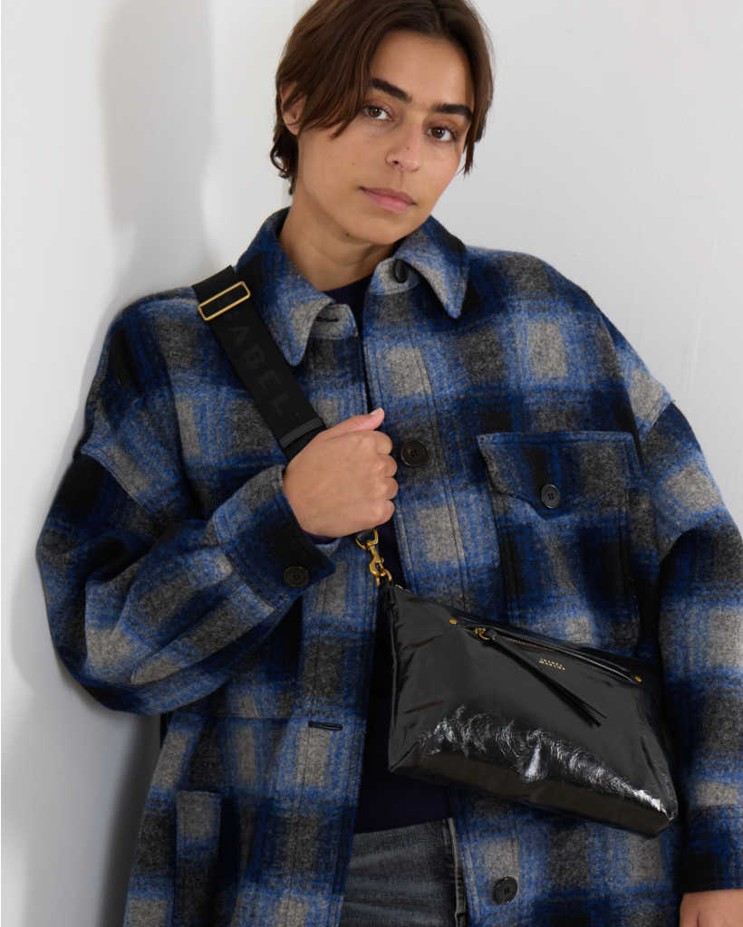 Nessah Leather Bag Black