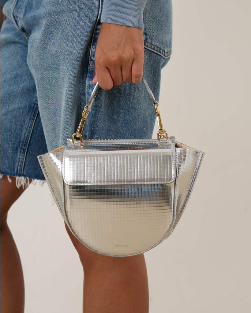Hortensia Bag Mini Disco Silver