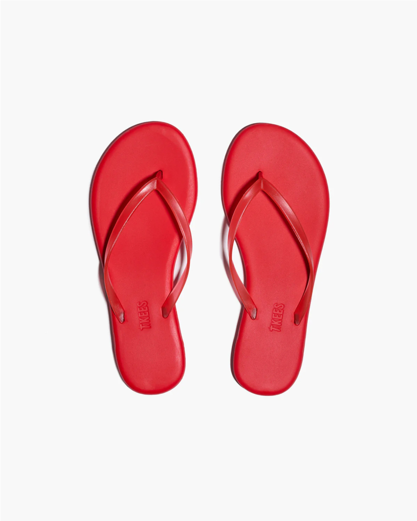 Aqua Flip-Flops Sun Red