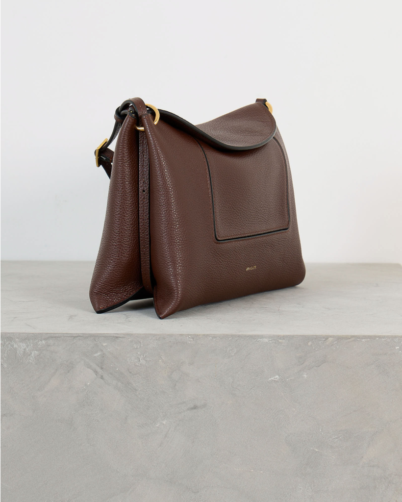 Penelope Slouch Bag Coffee Crust