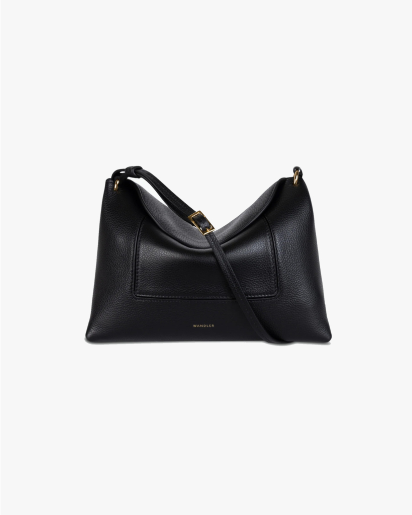 Penelope Slouch Bag Black Crust