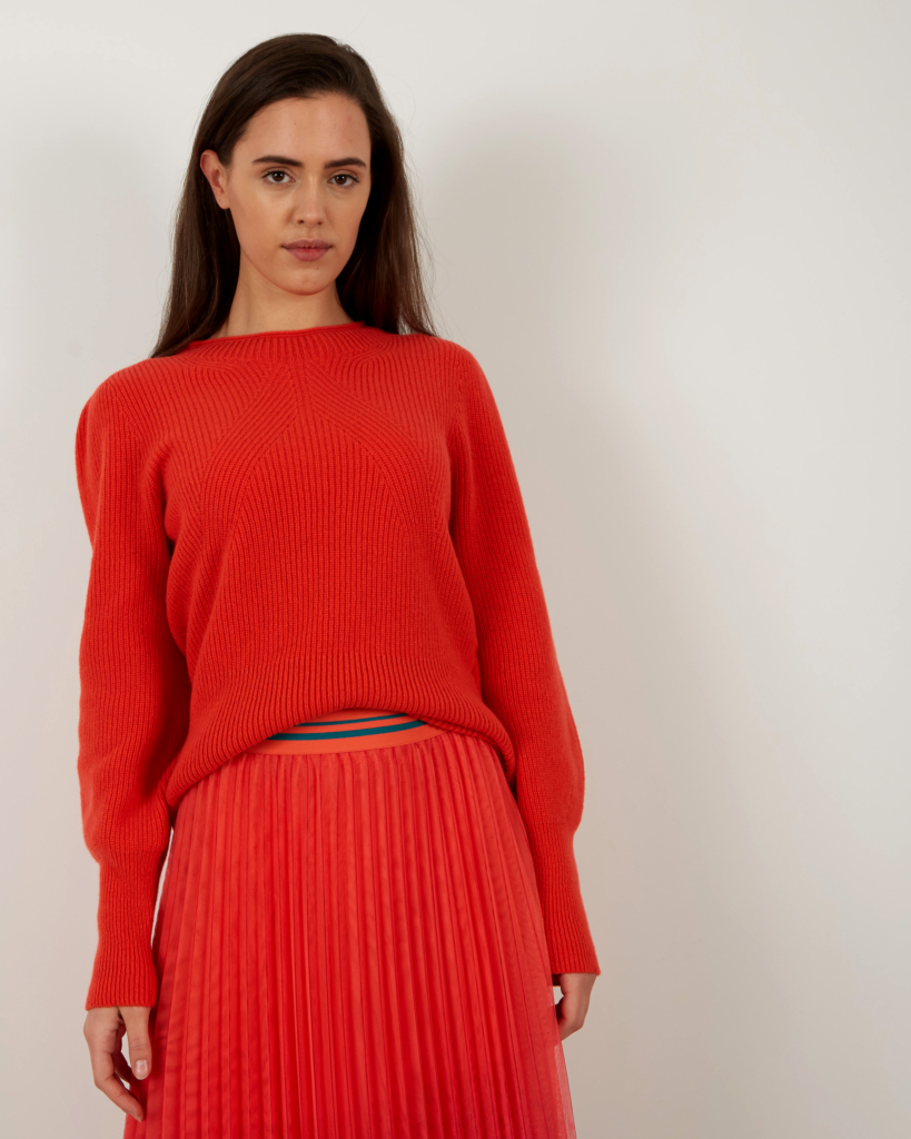 Marc Cain Collections Pullover round neck coral