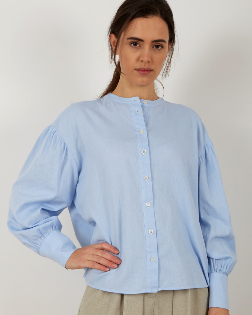 SET Casual blouse blue