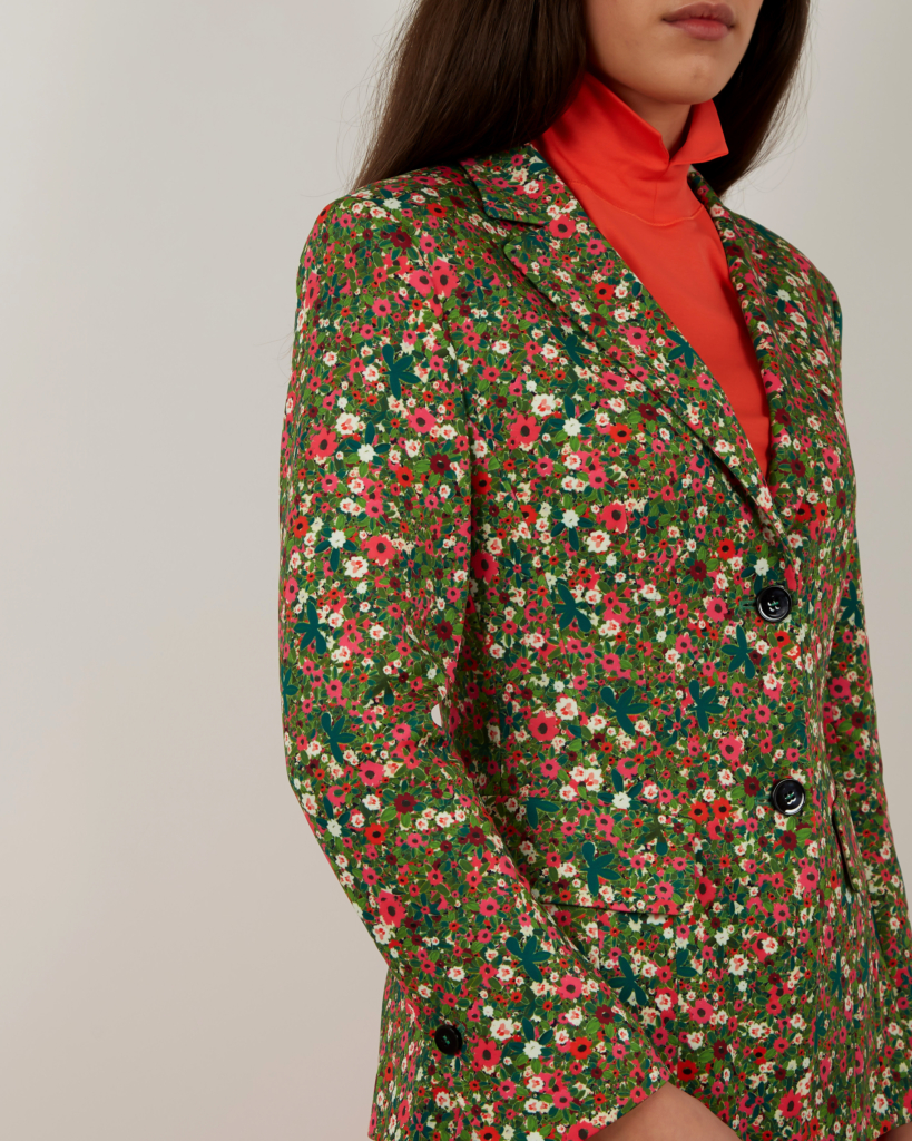 Marc Cain Collections Blazer with floral print