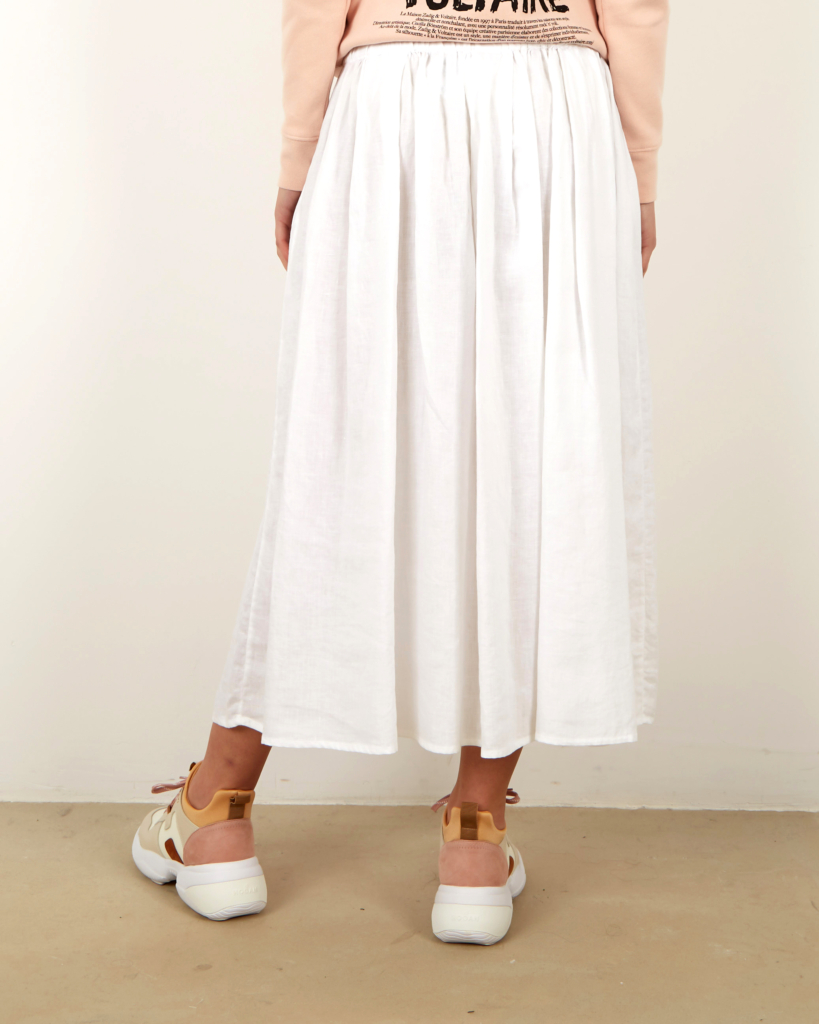 Aspesi Long skirt white