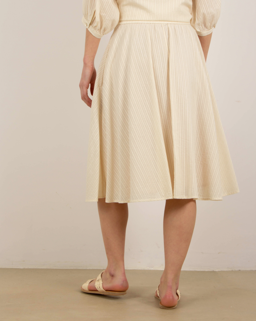 Drykorn  Skirt long wide 1910 ecru