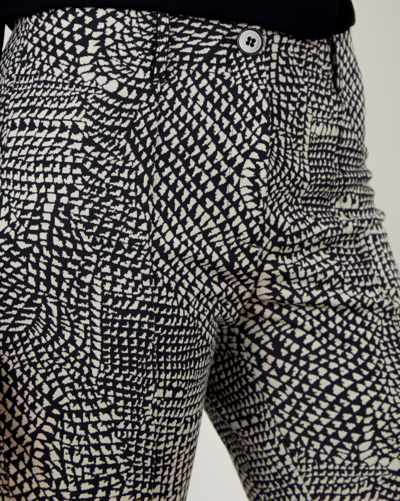 Marc Cain Collections Trousers print navy