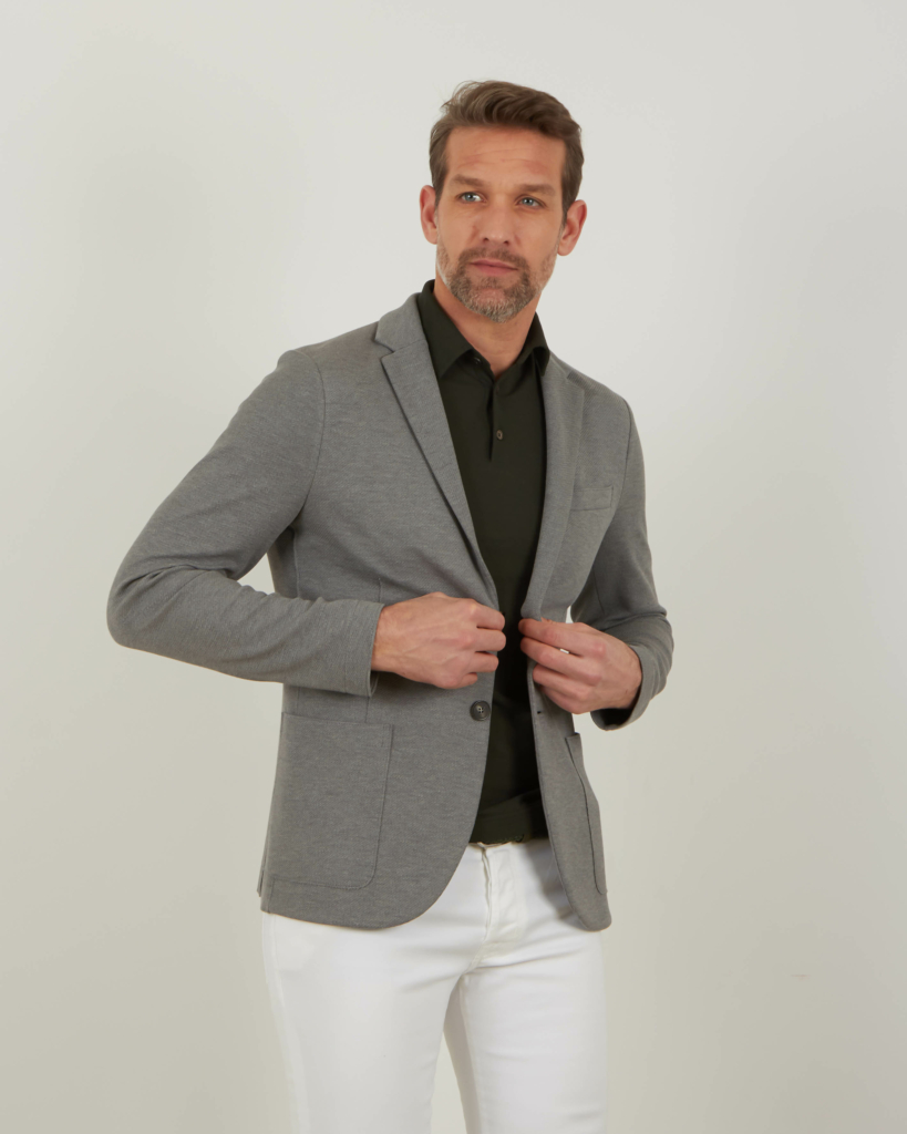 Harris Wharf London Casual jacket single breasted grey