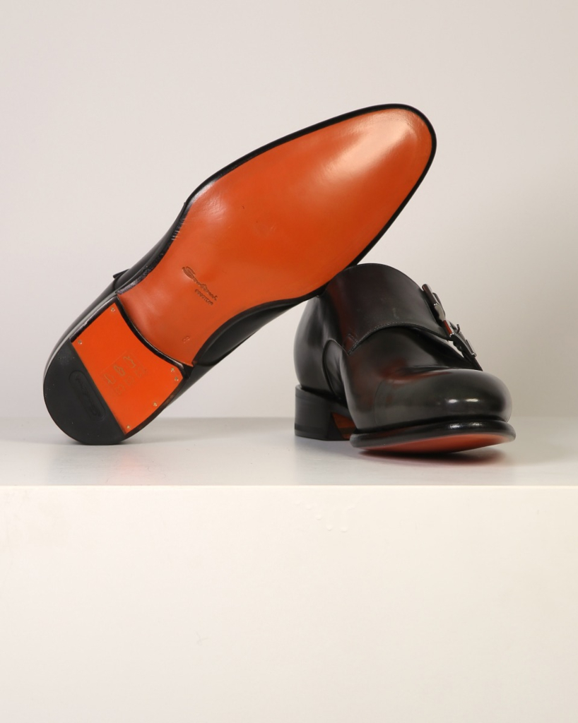 Santoni  shoes leather sole Gray