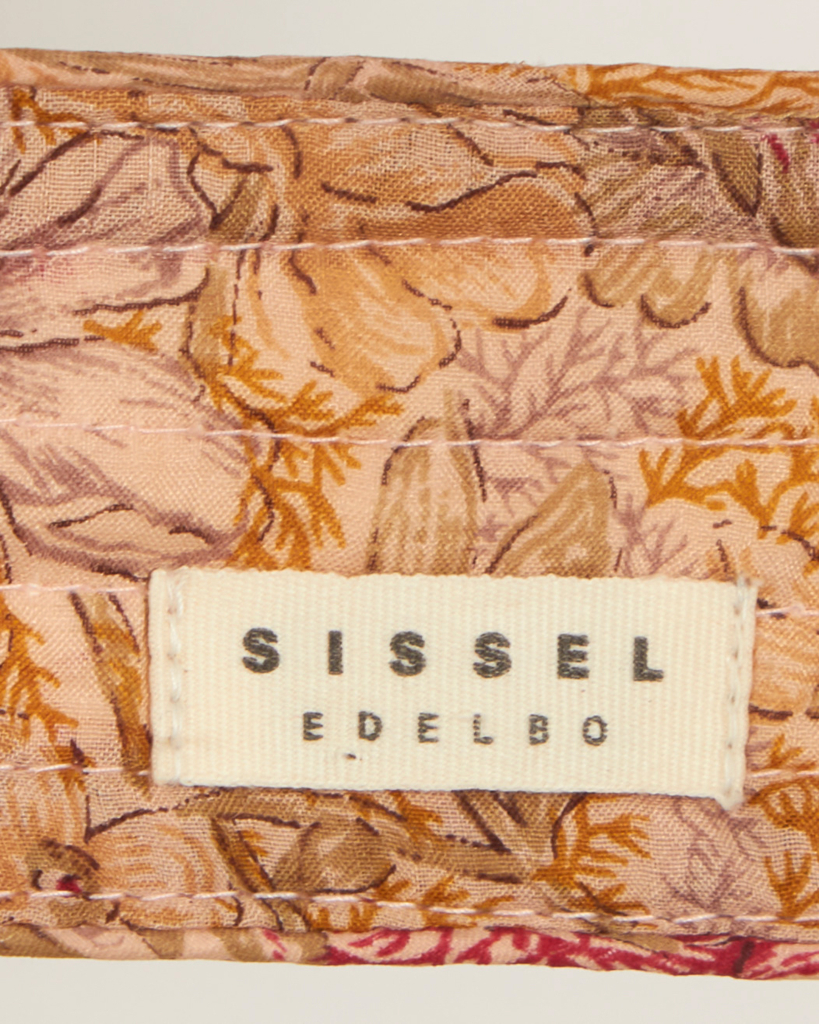 Sissel Edelbo Kara silk belt with floral print