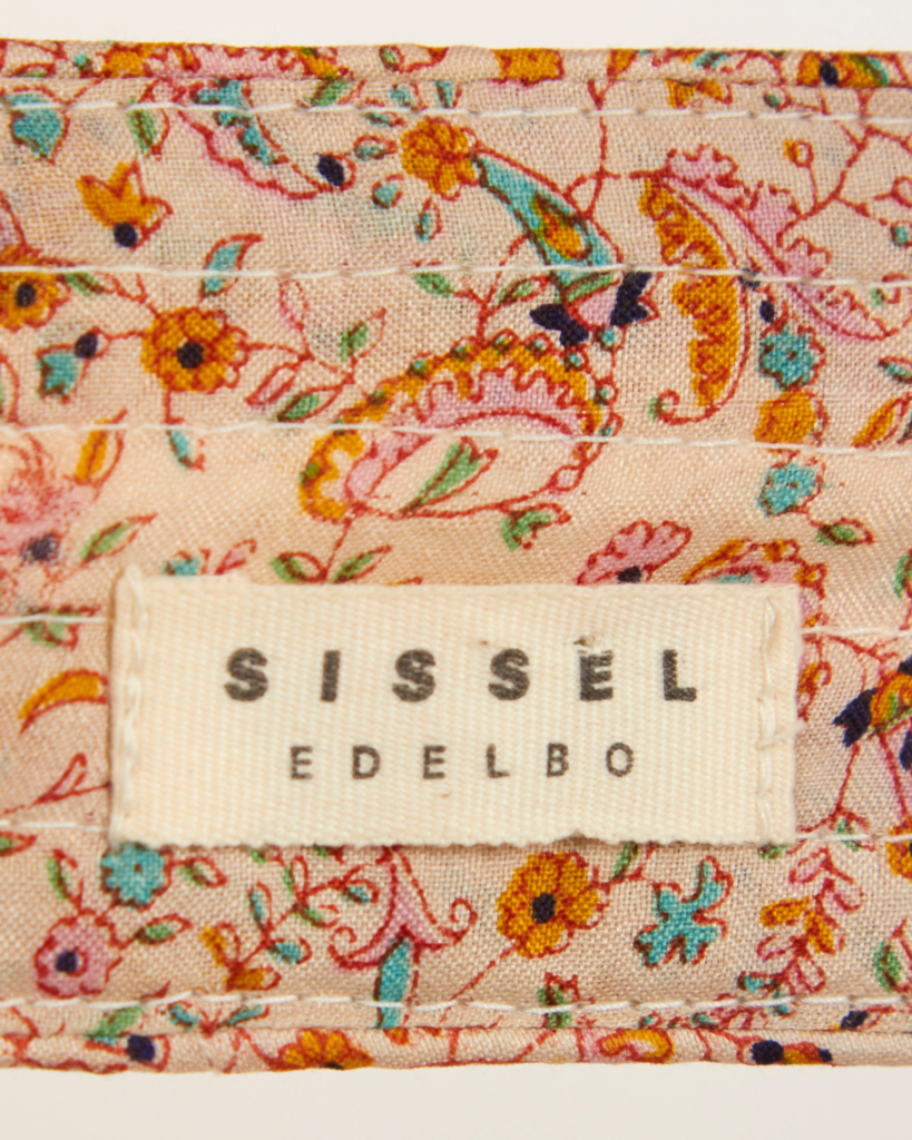 Sissel Edelbo Kara Silk Belt with floral print